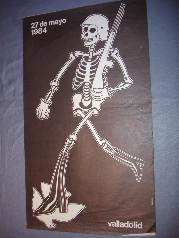 cartel antimilitarista 1984