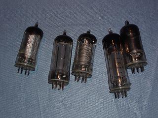 5 Lámparas de radio antiguo