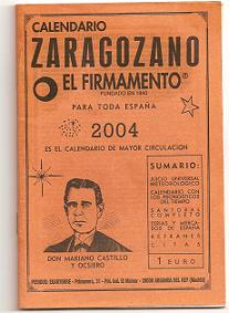 Calendario Zaragozano 2004