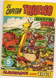 El Capitán Trueno Extra. Almanaque para 1961