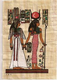 Isis con Nefertari