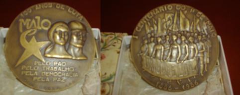 Medalla portuguesa dos caras