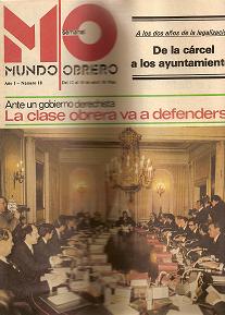 Mundo Obrero nº 18. Abril 1979