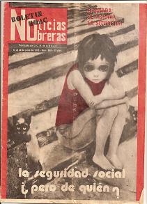 Boletín Hoac 15 - 30 de junio de 1975. Noticias Obreras