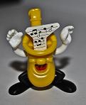K99-78a Saxofon amarillo caricatura