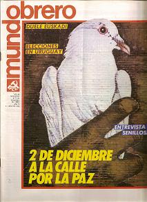 Mundo Obrero 29 de noviembre de 1984