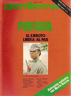 Gentleman mayo 1974. Edicion especial Portugal