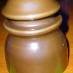 Jicara cerámica marron
