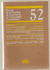 Revista de la Facultad de Derecho de la Universiad Complutense. Nº 52. 1978