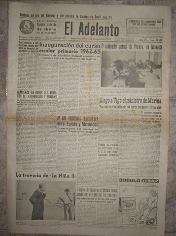 El Adelanto 15 de septiembre de 1962