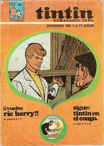 Semanario Tintin. Nº 31. 12 de junio de 1968