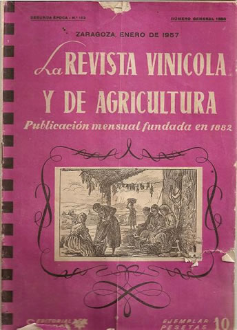 REVISTA VINICOLA Y DE AGRICULTURA  ENERO DE 1957