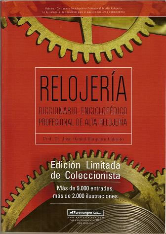 978-84-938039-7-1 Relojería. Diccionario enciclopedico profesion