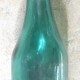 Botella agua oxigenada Foret. Cristal Verde