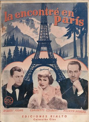 La encontré en París. Ediciones Rialto. 1942
