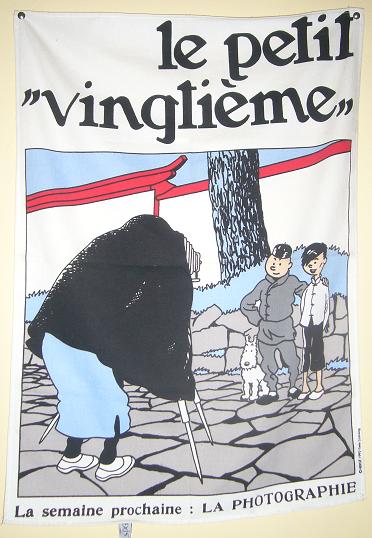 Poster de tela Tintín