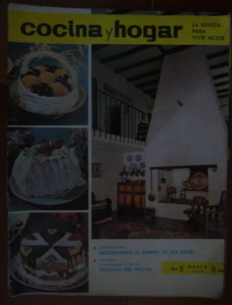 Cocina y hogar nº 11 marzo 1964