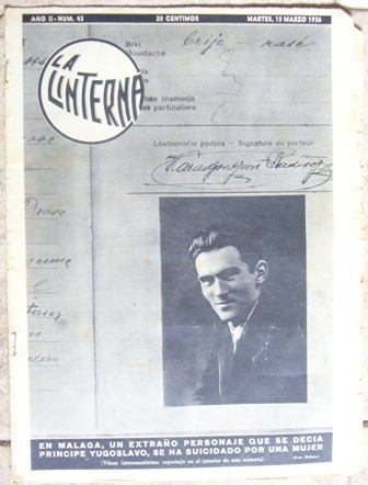 La Linterna, 10 de marzo de 1936
