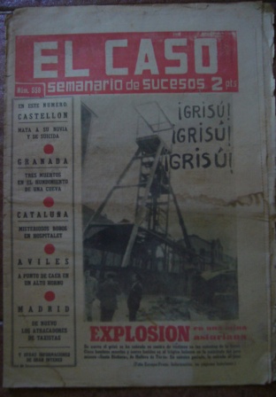 Semanario El Caso. Nº 558 12 de enero de 1963.