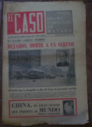Semanario El Caso. Nº 772. 18 de febrero de 1967.