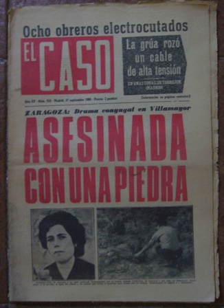 Semanario El Caso.Nº 750. 17 de septiembre de 1966.