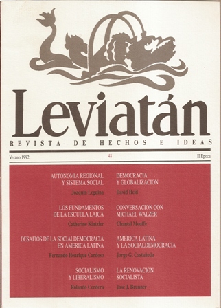 LEVIATÁN. REVISTA DE HECHOS E IDEAS.Nº48.VERANO 1992