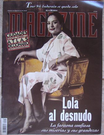 REVISTA MAGAZINE EL MUNDO, 23 Y 24 DE JULIO 1994