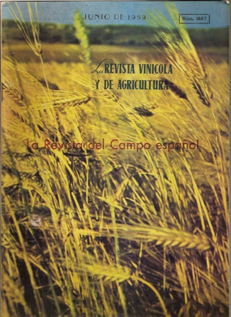 REVISTA VINICOLA Y DE AGRICULTURA JUNIO DE 1959