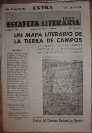 La Estafeta Literaria. Nº 272-273. Agosto1963