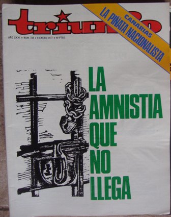 TRIUNFO, AÑO XXXI, NÚM. 728,8 de enero de 1977