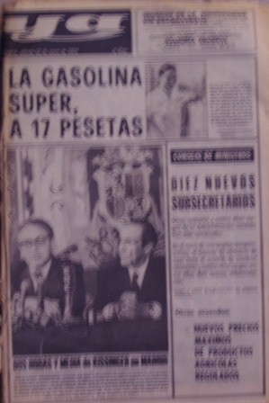 Diario Ya, 12 de enero de 1974