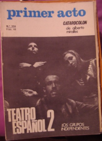 PRIMER ACTO, Revista mensual nº 104, enero 1969