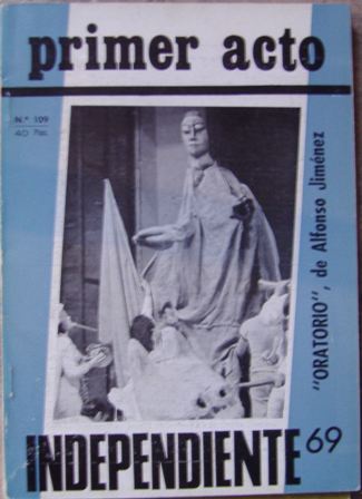 PRIMER ACTO , Revista mensual nº 109, junio 1969