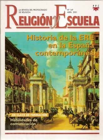 RELIGIÓN Y ESCUELA Nº 149, abril 2001