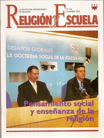 RELIGIÓN Y ESCUELA Nº 165, diciembre 2002