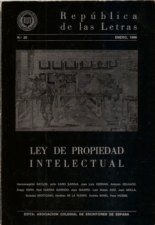 REPÚBLICA DE LAS LETRAS, ENERO 1988