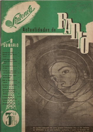 SINTONÍA AÑO III, NÚM. 48, 15 de mayo de 1949