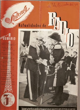 SINTONÍA AÑO III, NÚM. 59, 1 de noviembre de 1949