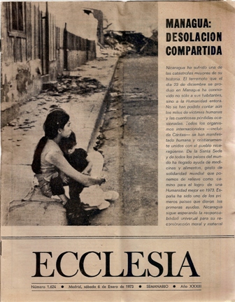 ECCLESIA Número 1624, 6 de Enero de 1973, Año XXXIII