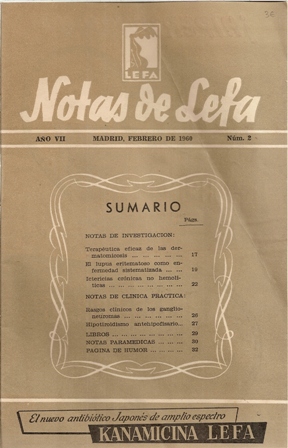Notas de Lefa nº 2, Febrero de 1960