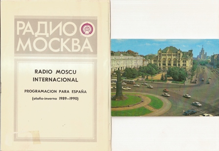 Radio Moscú. Programa para España 1989 - 1990