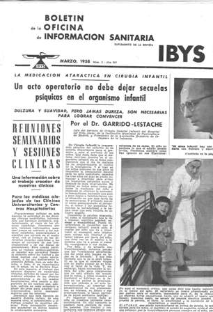 Boletín IBYS, marzo 1968