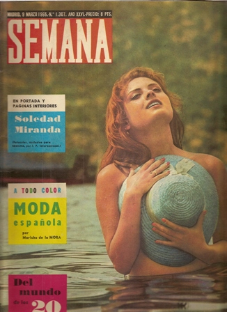 SEMANA, 9 marzo 1965, Nº 1307, AÑO XXVI