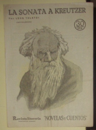 La sonata a Kreutzer, León Tolstoi, Revista literaria de Novelas y Cuentos