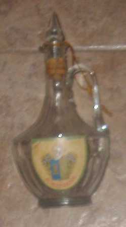 Antigua botella Juan Serrano e hijos