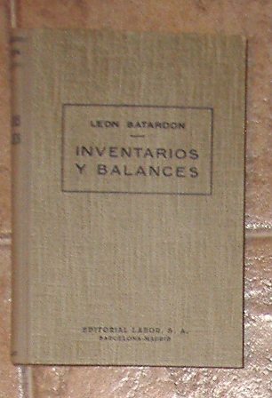 Inventarios y Balances, León Batardón