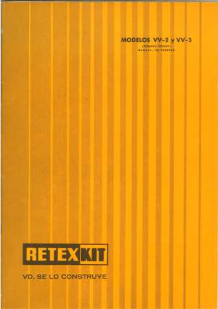 Retex Kit, Modelo VV - 2 . Sondas Retexkit