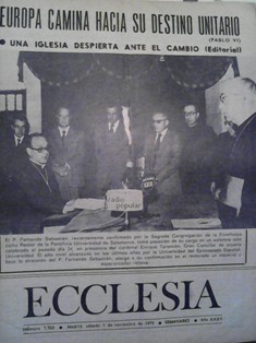 ECCLESIA Número 1763, 1 de noviembre de 1975, Año XXXV