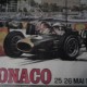 Cartel Automóvilistico Mónaco 25, 26 de mayo 1968