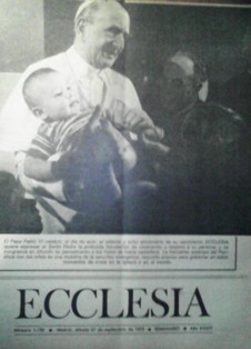 ECCLESIA Número 1758, 27 de septiembre de 1975, Año XXXV